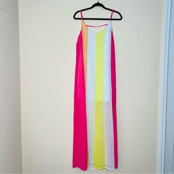 COLORFUL Summer Maxi Dress - Picture 1 of 12